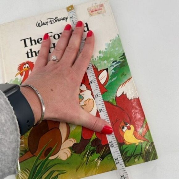 Vintage 1988 Walt Disney's The Fox‎ and the Hounds Books Fiction Hardcover - Picture 10 of 10